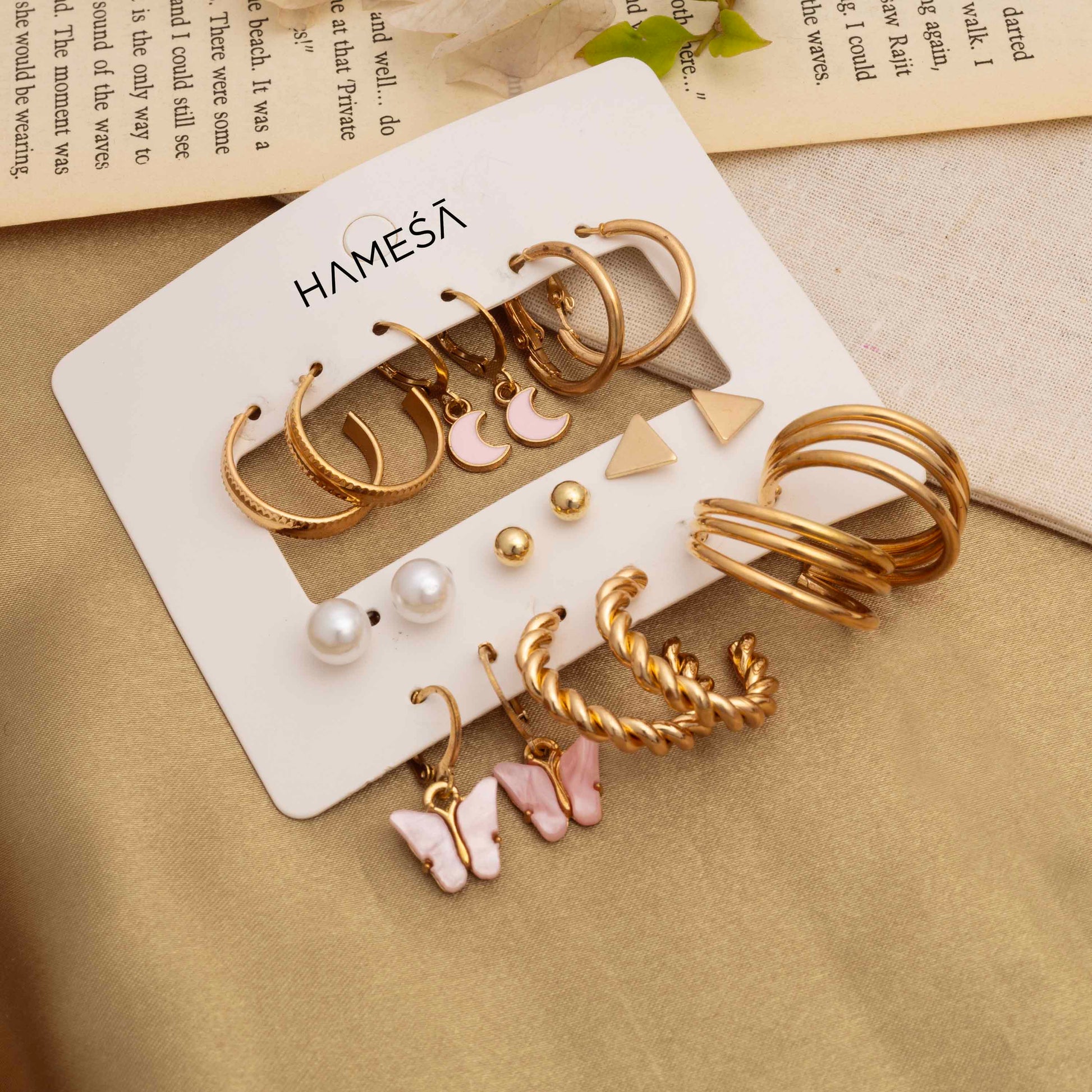 Stack earrings