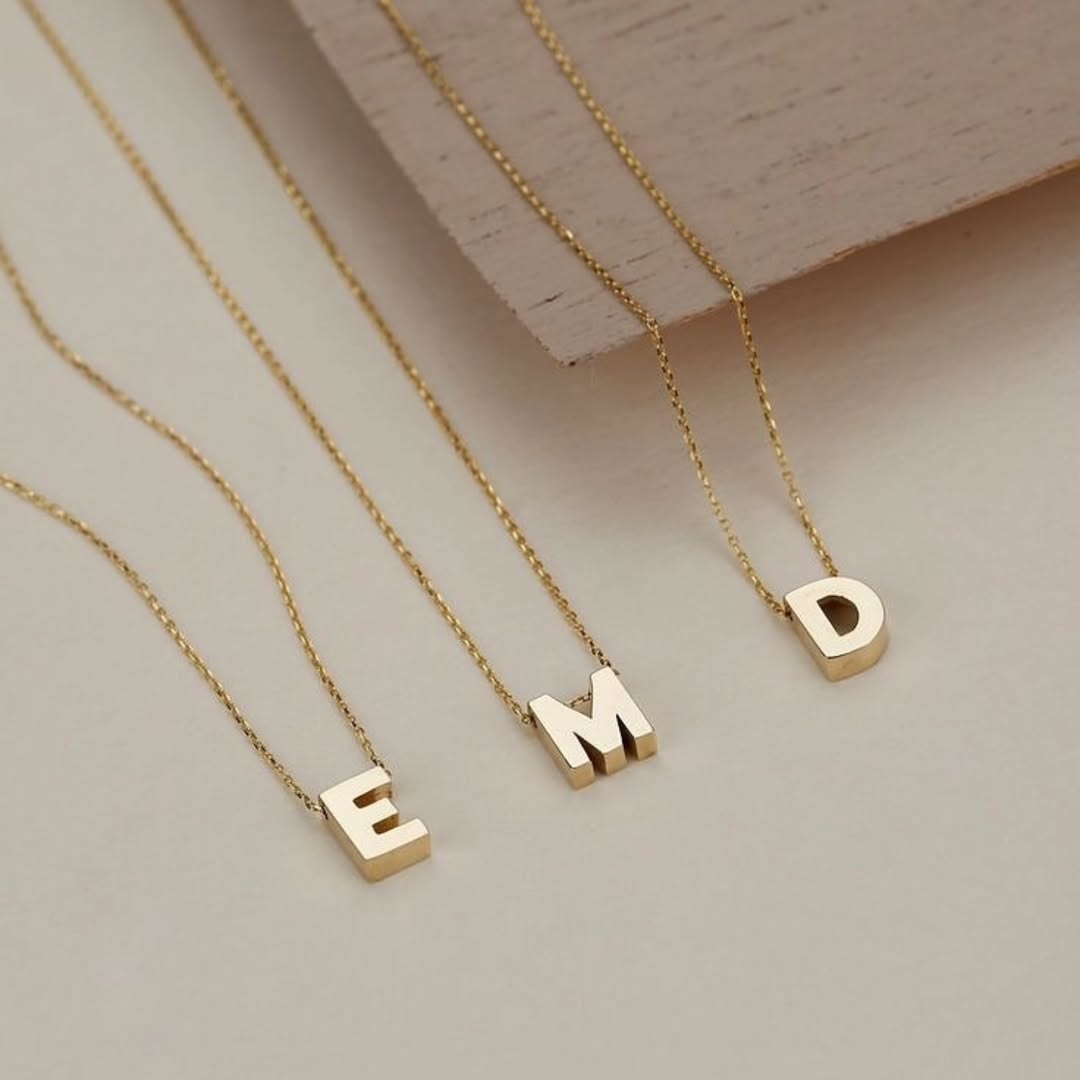 18k gold plated necklace